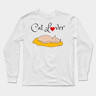 Cat Lover Long Sleeve T-Shirt